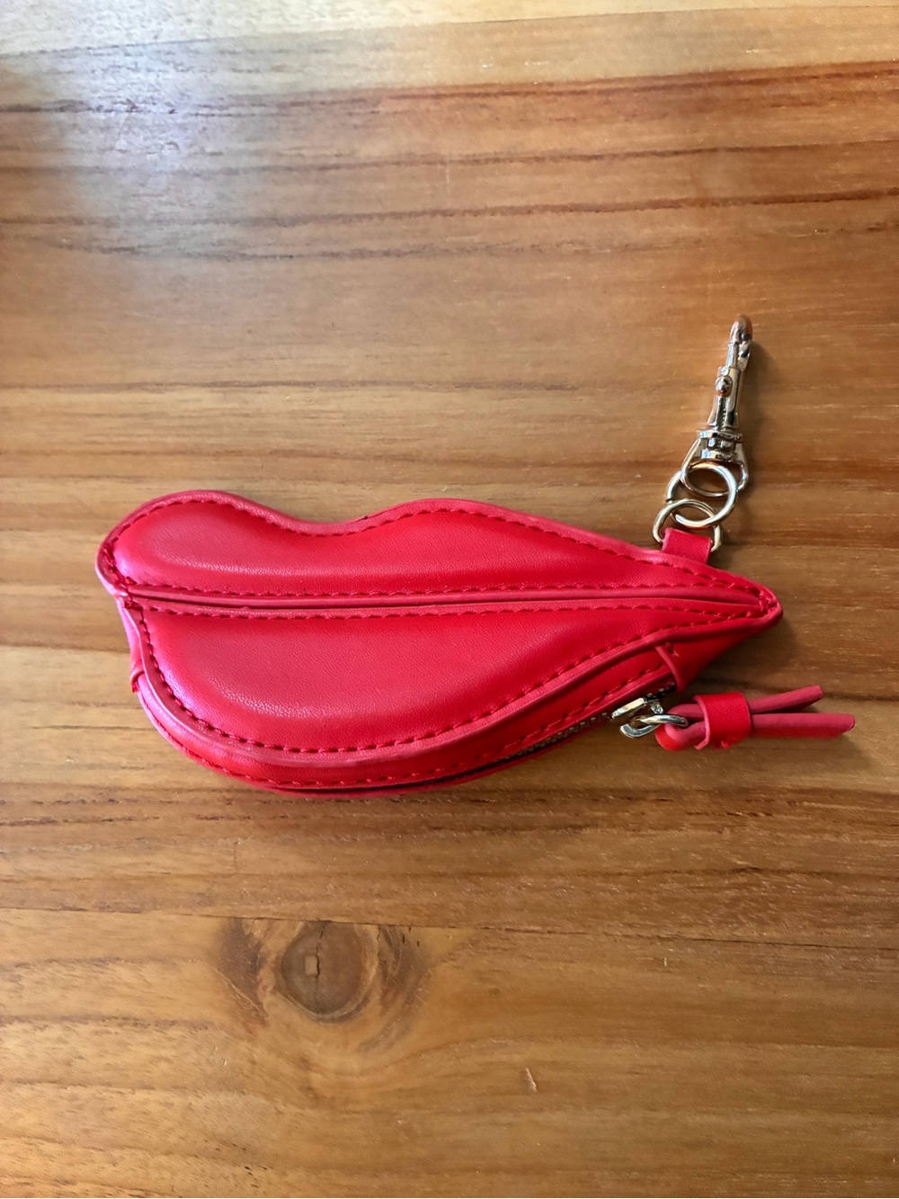 Diane Von Furstenberg x Target Red Lip-Shaped Coin Purse